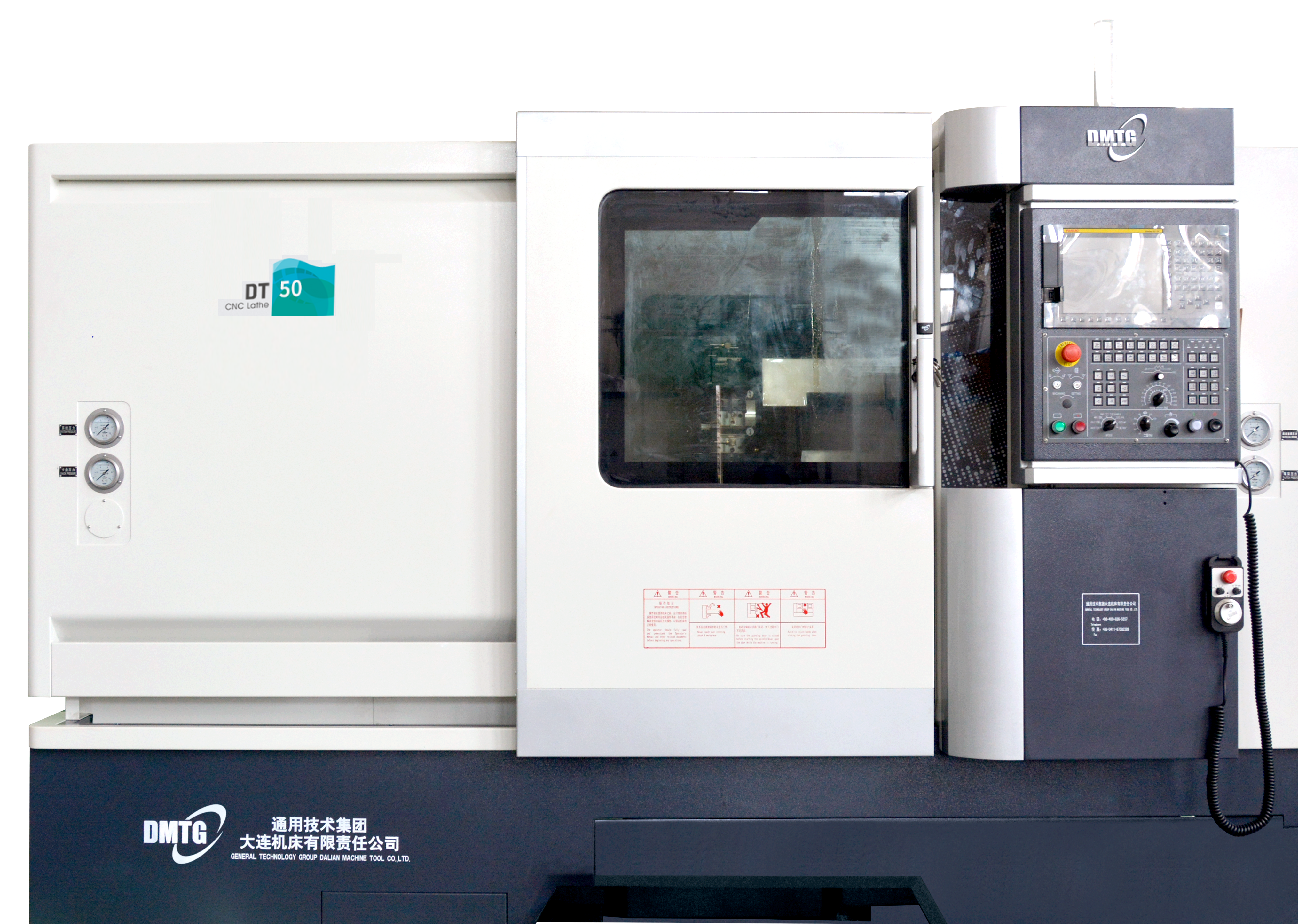 DT-50 CNC مخرطة ذات سرير مائل مخرطة أوتوماتيكية 