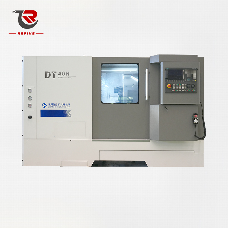 DT-40H مخرطة ذات سرير مائل CNC مركز تورنو 