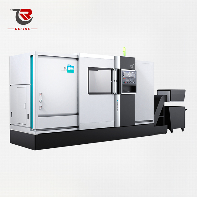 DL-25MH سرير مائل CNC مركز الخراطة 12 موضع أدوات القيادة